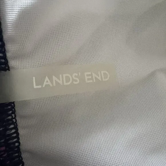 Lands End Floral Tankini Tank Top Swim Womens Size 18D (511) - Picture 6 of 7